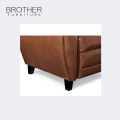 Home Furniture Fancy Design Genuine Modern Leather Sofa